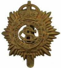 Image of the Army Service Corps cap badge