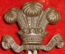 Image of the Prince of Wales' Own Civil Service Rifles cap badge