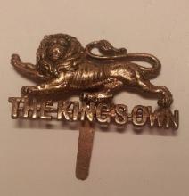 Image of the King's Own Royal Lancaster Regiment cap badge