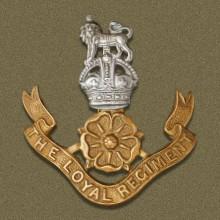 Image of the Loyal North Lancashire cap badge