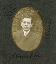 Image of Private S.C. Cureton c. 1913 (Ref: MIA 16/64)
