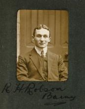 Image of Lance Corporal R.H. Robson (Ref: MIA 13/43)