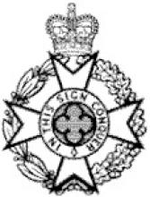 Image of the Royal Army Chaplains' Department cap badge