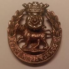 Image of the York and Lancaster Regiment cap badge. Image by Dormskirk (Own work) [GFDL (http://www.gnu.org/copyleft/fdl.html) or CC-BY-SA-3.0 (http://creativecommons.org/licenses/by-sa/3.0/)], via Wikimedia Commons.
